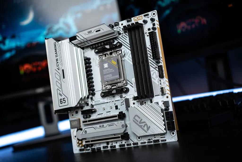 Colorful’s white Gaming motherboard supports Ryzen 7000 & 8000 series processors, 192GB DDR5 memory - News - News