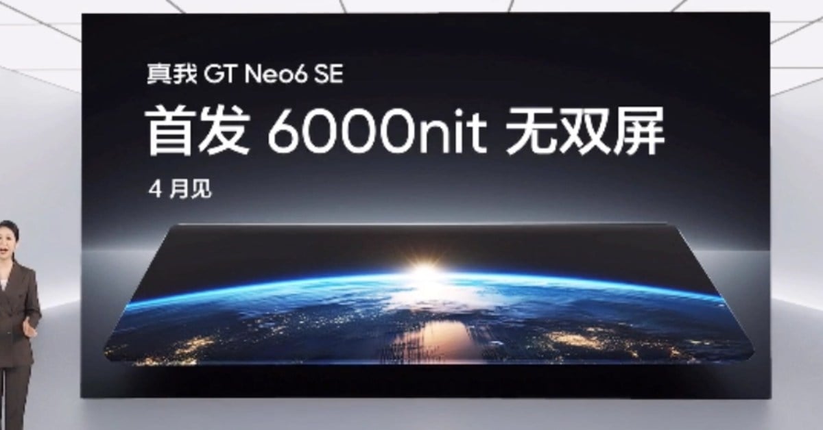 Realme GT Neo 6 SE to feature whopping 6000-nit display, launch in April - News - News