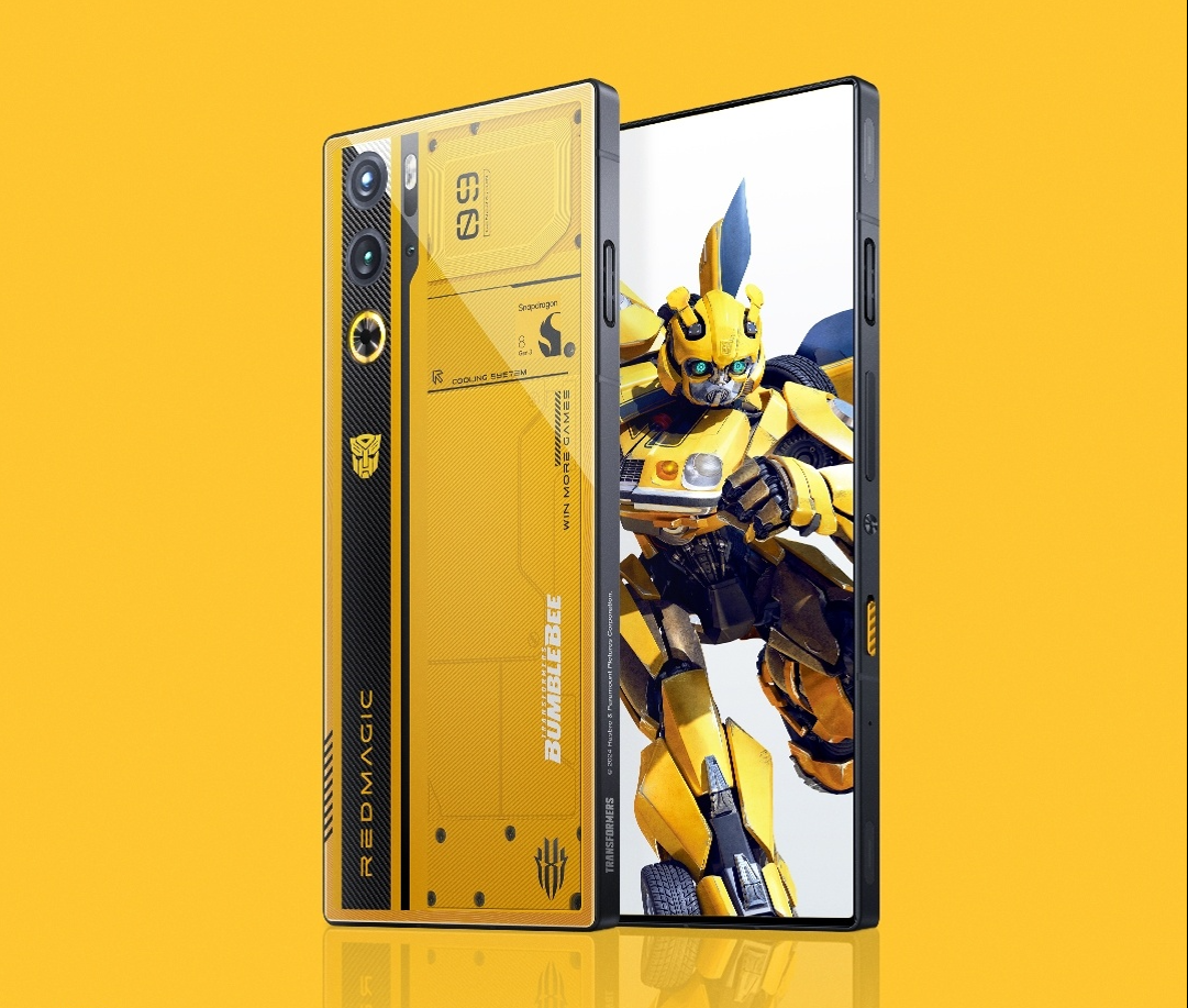Red Magic 9 Pro+ Bumblebee Transformers Edition launched with themed accessories & software - News - News