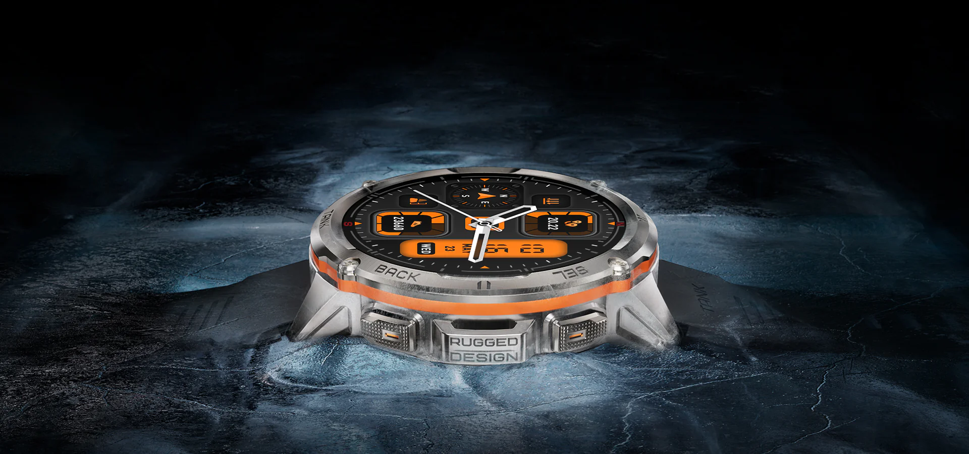 Kospet Tank T3 Ultra rugged smartwatch with compass, altimeter & GPS launched - News - News
