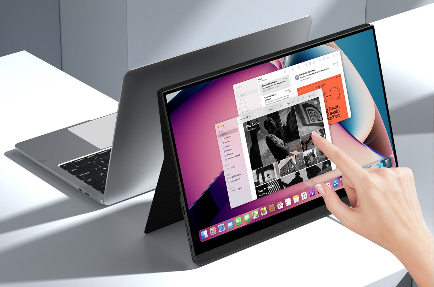 Minisforum launches 15.6-inch 2K 144Hz touchscreen portable monitor - News - News